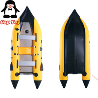 Custom PVC/Hypalon Inflatable Boat with Motor