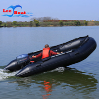  Inflatable Fishing Boat With Outboard Motor