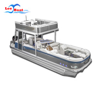 Double-decker Pontoon Boat