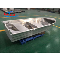 Aluminum Row Boat With Trailer