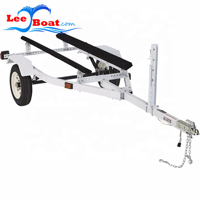 Small boat trailer frame kit 