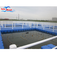 Floating fish cage farming system