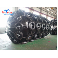 Yokohama Floating Marine Ship Fenders With Chain Tyre Net