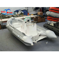 Rib Boat with Outboard Motor