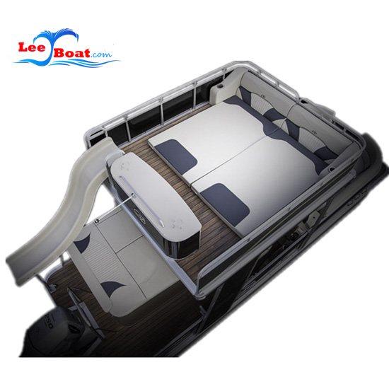 Alu floating pontoon boat