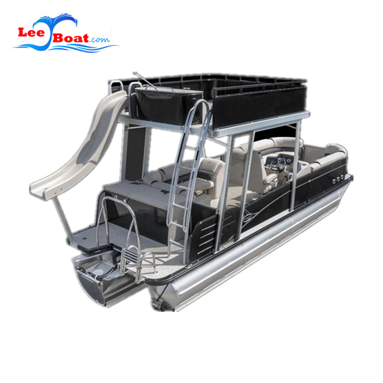 Luxury Aluminum Passenger Pontoon Boat