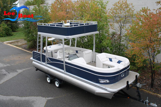 Marine Aluminium Fishing Pontoon Boat