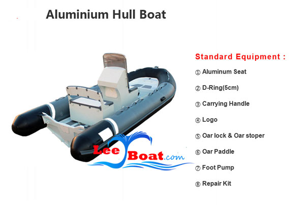 China Alu Rigid Inflatable Boat