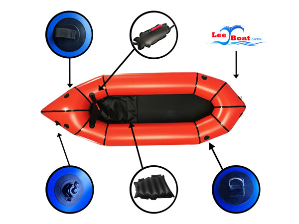 China Inflatable White Water Kayak Packrafting